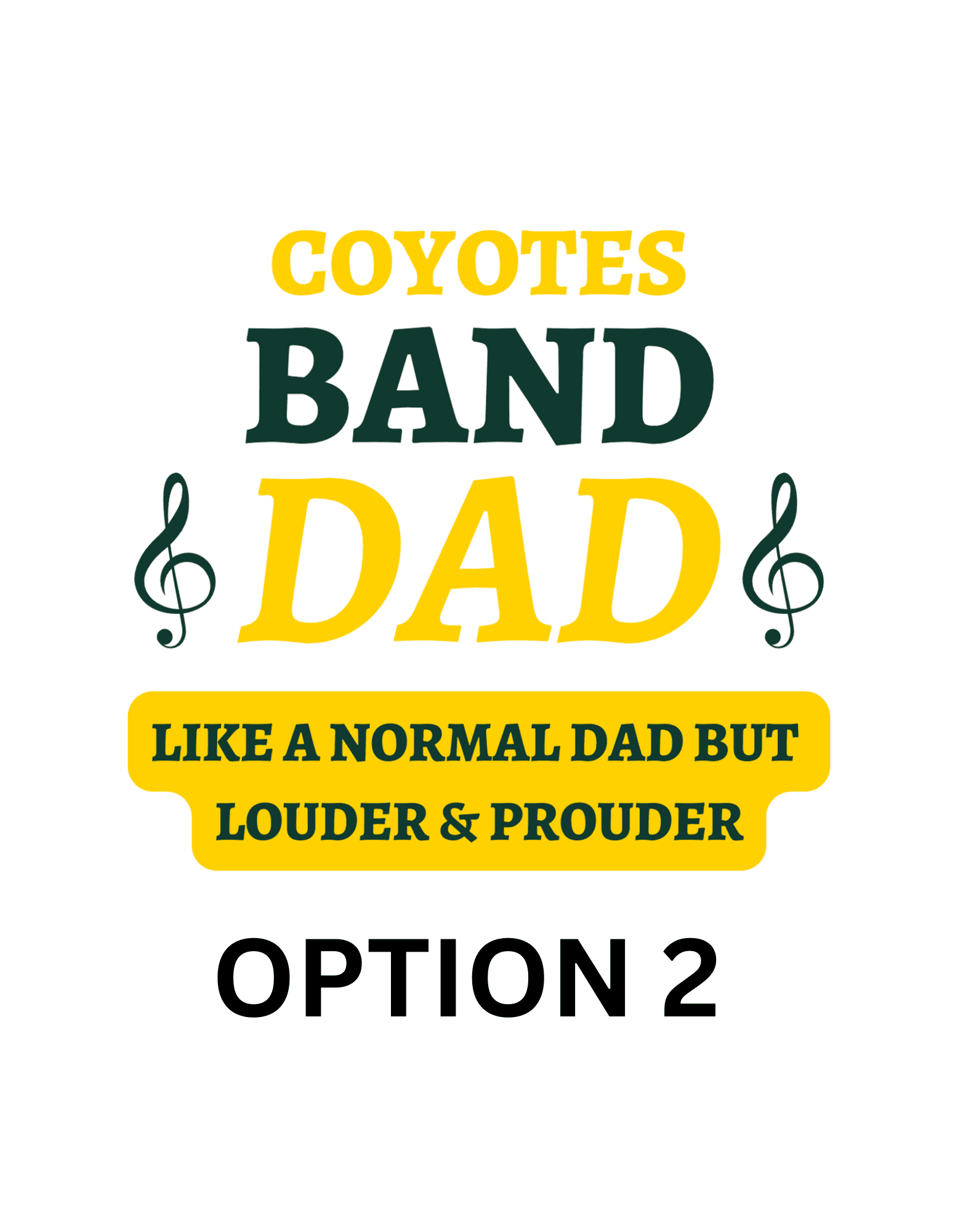 CCHS Band Dad Shirts - Image 3